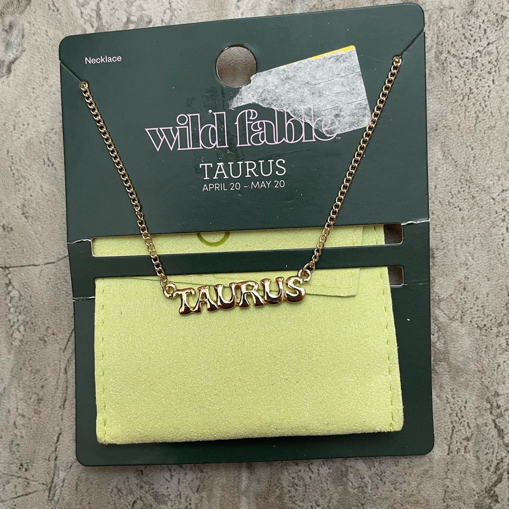 Taurus Necklace